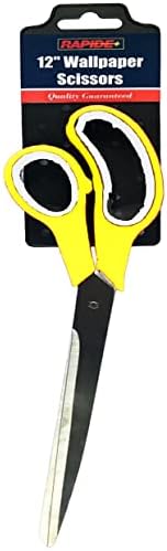 Westcott 7-Inch Easy Grip Soft Grip Scissors - Stainless Steel Blades, Ergonomic Handles, Black/Blue