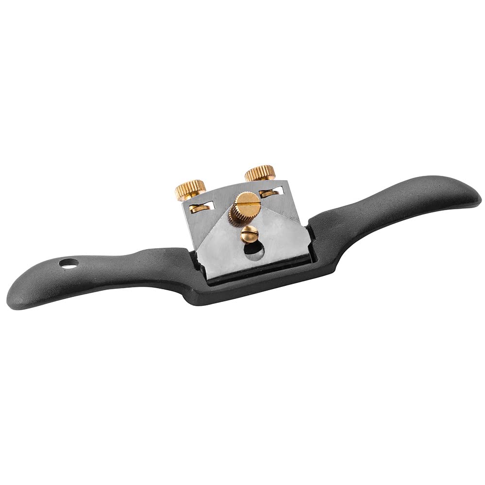 Rockler Bench Dog No. 151 Spokeshave Flat Sole - Woodworking Hand Tool for Chamfers & Roundovers - Adjustable Spoke Shave Plane - Wood Shaping Tools Stanley 151 Style