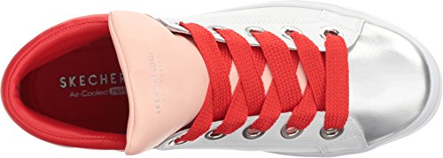 Skechers SKECHERS Womens Hi-Lite - Block Poppers White 9 B - Medium