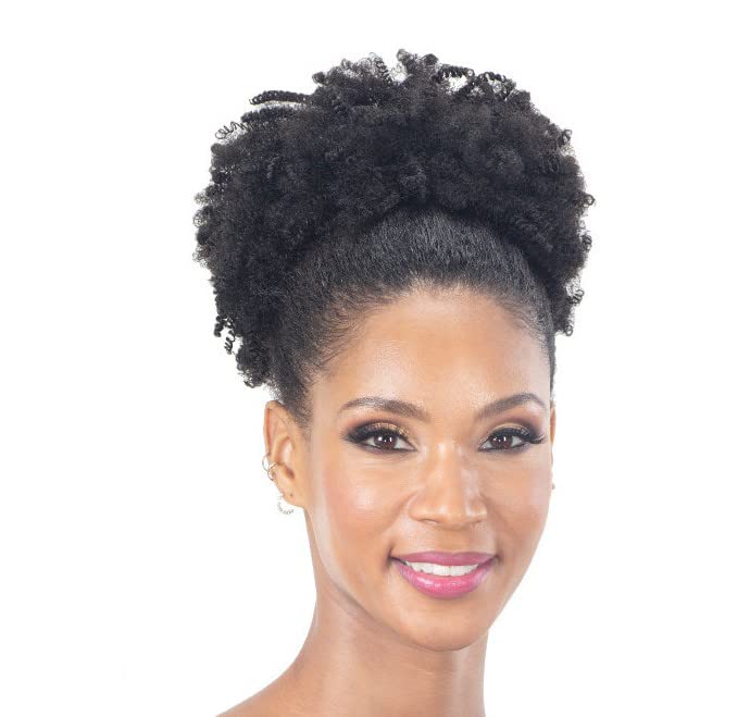 (T30) - Mayde Beauty Drawstring Ponytail KINKY FRO DOLL (T30)