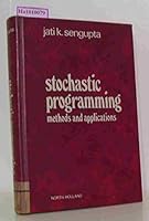 Stochastic programming: Methods and applications 0720430712 Book Cover
