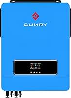 Inversor Solar Híbrido 48V para AC 220/230/240V 10200W Controlador de Carga MPPT 160A Inversor Solar Onda Senoidal pura e LCD Display para Fora da Grid ou Dentro da Rede