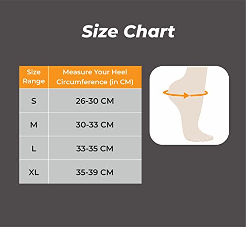 Image of FOVERA Ankle Brace Compression Support Sleeve (1 Pair) - for Plantar Fasciitis, Arch Support, Foot & Ankle Swelling, Achilles Tendon, Joint Pain, Injury Recovery (L)