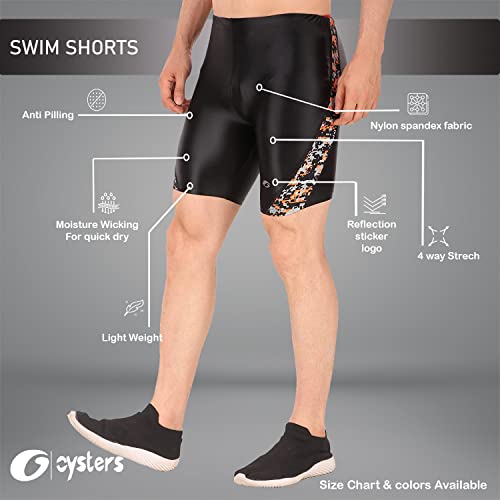 Image of Oysters Nylon Compression Men's Swim Shorts