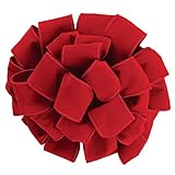 Wired Red Velvet Christmas Ribbon 2 1/2" #40 - 50 Yards