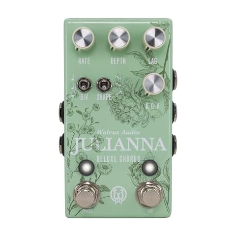 Walrus Audio Julianna Analog Deluxe Chorus/Vibrato Pedal - Floral Cover