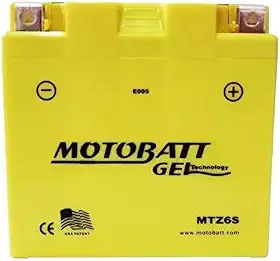 Bateria Bateria Gel Motobatt Mtz6s Ytz6s Cg150 Fan150 2009