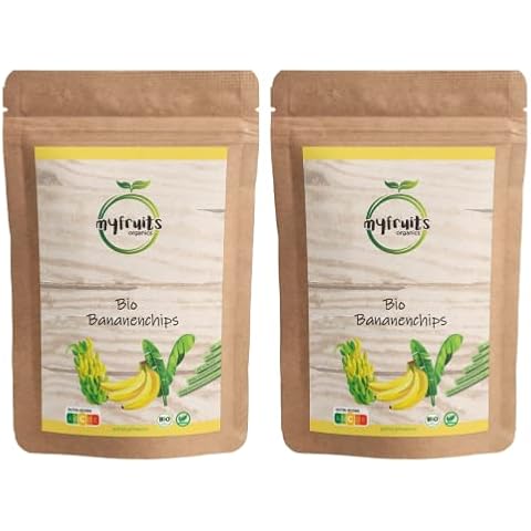 myfruits Bio Bananenchips, gefriergetrocknet, 600g Cover
