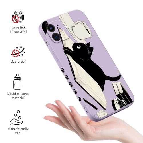 Coque silicone iPhone 11 doublure microfibre douce - 4