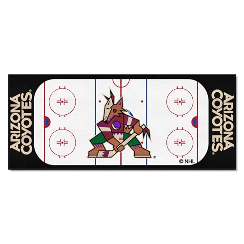 FANMATS - 10664 NHL Phoenix Coyotes Nylon Face Football Field Runner 30"x72"