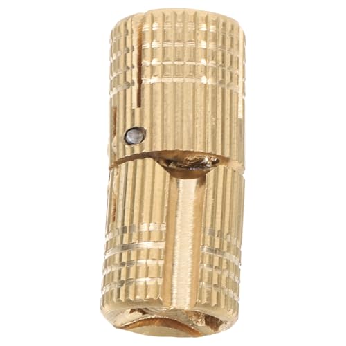 SHINEOFI Brass Barrel Concealed Hinges 10mm Hidden Door Hinges Heavy Duty for Jewelry Box Cabinet Furniture Doors Industrial Hardware