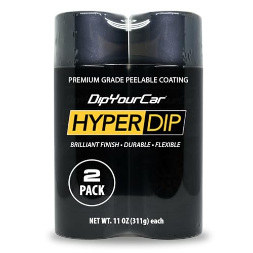 DipYourCar HyperDip Peelable Car Paint - 2-Pack Automotive Spray Paint