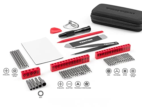 Tekton Everybit Tech Rescue Kit And 1/4 Inch Bit/Driver Set With Cases, 83-Piece | Drv99003 #TOP1