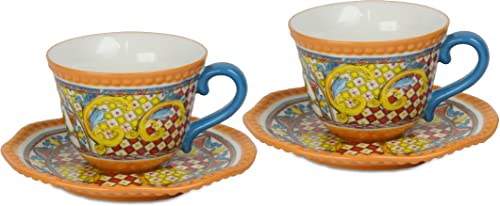 Baci Milano set 2 tazzine da caffè in porcellana