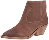 GUESS Women's Nebila Ankle Boot, Brown, 10