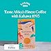 Kahawa 1893 Ground Coffee Medium Roast Kenyan Blend 12 Oz - As Seen on Shark Tank, High Antioxidants, Naturally Sweet, Organically Grown, Ethically & Sustainably Sourced