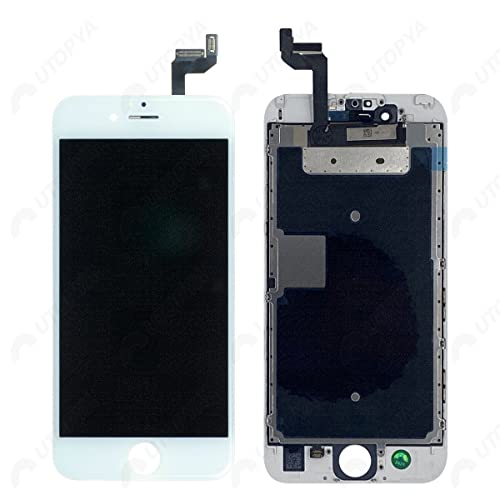 Ecran LCD pour iPhone 6S solution affichage noir et vitre tactile cassée - 2