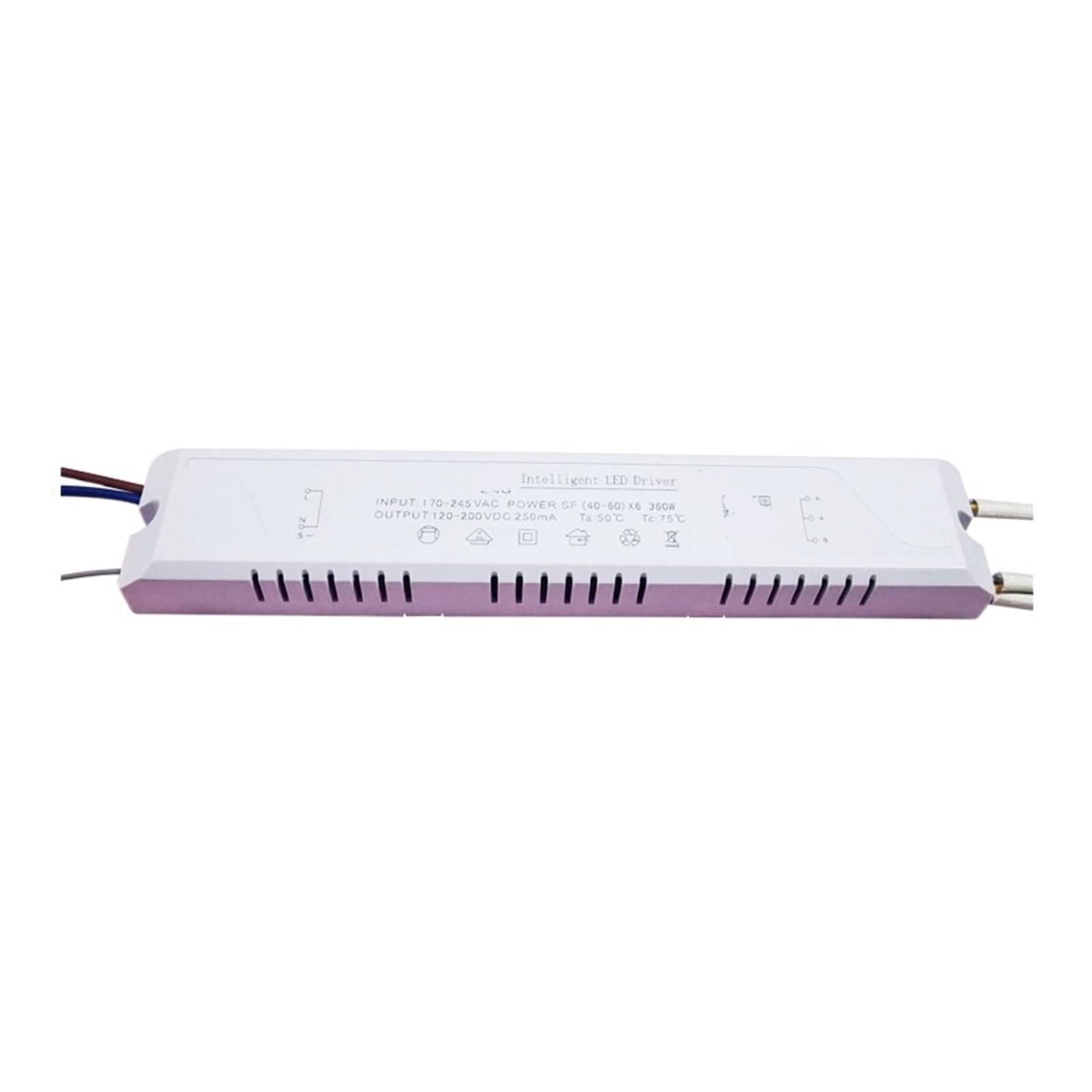 Plafonnier LED 360W bicolore gradable avec pilote d'alimentation intelligent 2.4G