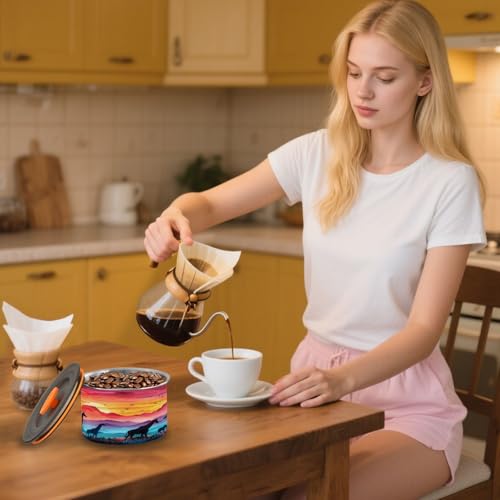 Bote Hermético de Acero Inoxidable para Café 17oz Blueangle miniatura 7