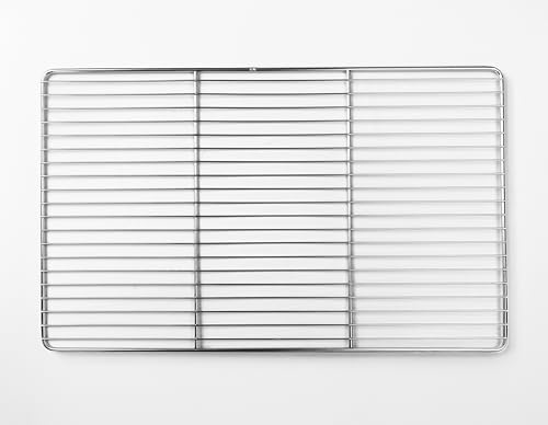 Silicon-Tech | Rejilla de horno 53x32,5| de acero inoxidable para alimentos