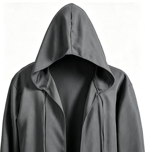 Image of GOLDSTITCH Men Hooded Robe Cloak Knight Fancy Cool Cosplay Costume
