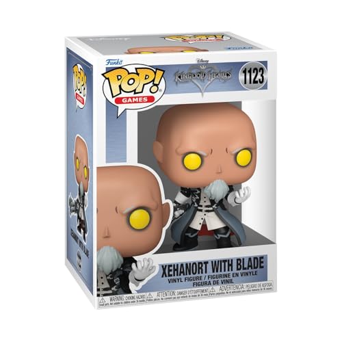Funko Pop! Games: Kingdom Hearts - Xehonort With Blade- Figura in Vinile da Collezione - Idea Regalo - Merchandising Ufficiale - Giocattoli per Bambini e Adulti - Movies Fans