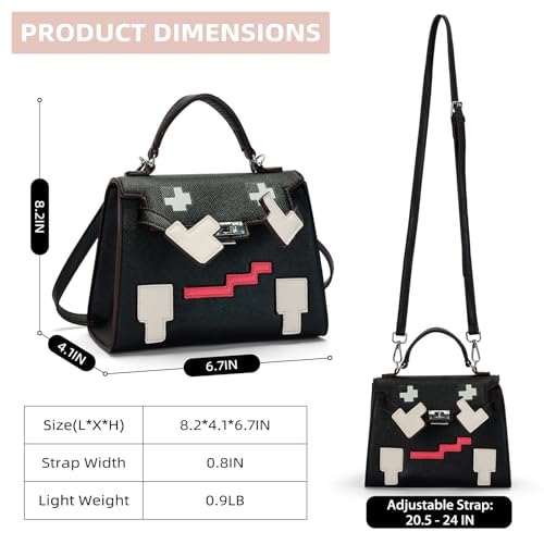 Axcone Fashionable and trendy cute cartoon style single diagonal cross handbag2