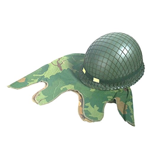Vietnam War Us Mitchell Helmet Cover Soldier Camouflage Reversible Splinter Camouflage #TOP4