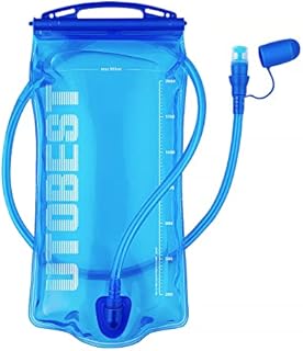 UTOBEST Hydration Bladder, Water Bladder 1L 1.5L 2L 3L, Water Bag BPA Free, Leak Proof Water Reservoir for Running Cycling Hiking Camping, UTR201