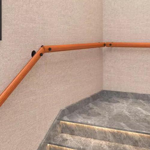 Rampe d'escalier en bois 150 cm courante antidérapante