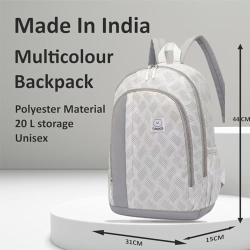 Image of Tinytot 30 Litre Japanese Korean Style School Bag Water-Resistant Laptop & Travel Backpack - Unisex Large 18 Inches Multipurpose Student Backpack for Boys & Girls, Men & Women