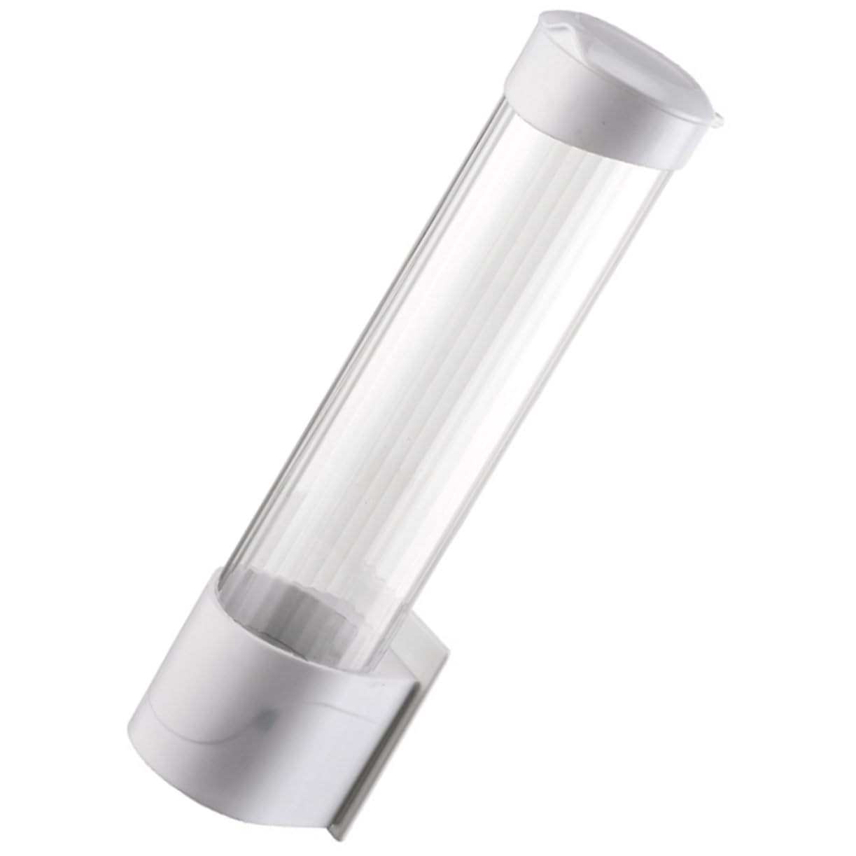 HOOTNEE Paper Cup Holder Bathroom Cup Dispenser Wall Mount 3 Oz Cup Dispenser Cup with Hanging Cup Dispenser Wall Cup Holder Cups with Lid Wall Hanging Container Plastic Pull-Out