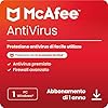 McAfee Antivirus 2025 12 mesi Protezione in tempo reale del PC dalle minacce nuove e in continua evoluzione Download digitale