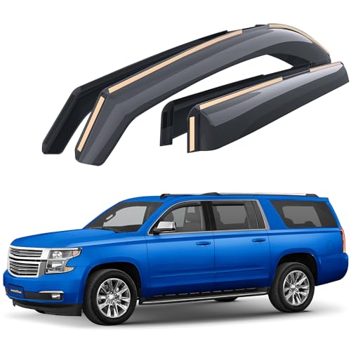 Goodyear Shatterproof in-Channel Window Deflectors for Chevy Subu...