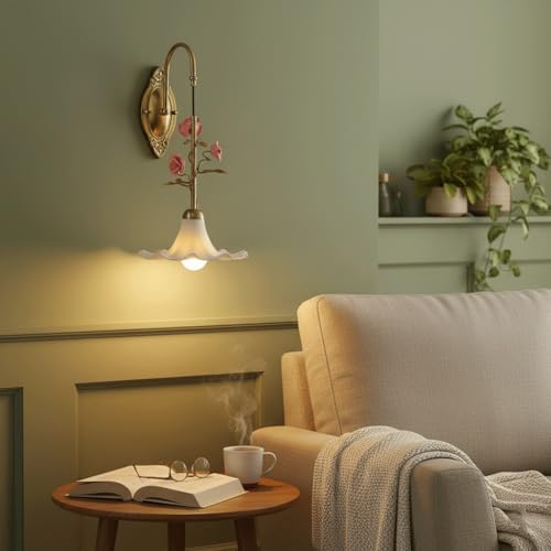 Aplique de pared vintage E27 para iluminar rincones oscuros con elegancia 3