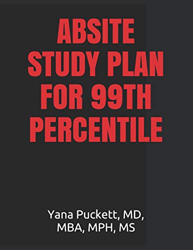 ABSITE STUDY PLAN FOR 99TH PERCENTILE