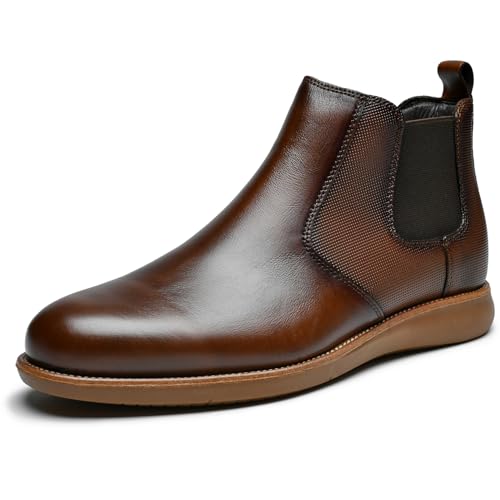 Arkbird Men's Brown Oxford Dress Boots