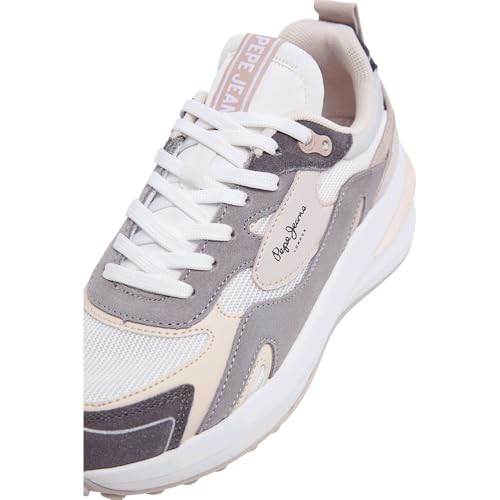 Baskets en cuir Pepe Jeans Winslow multicolores pour un style unique