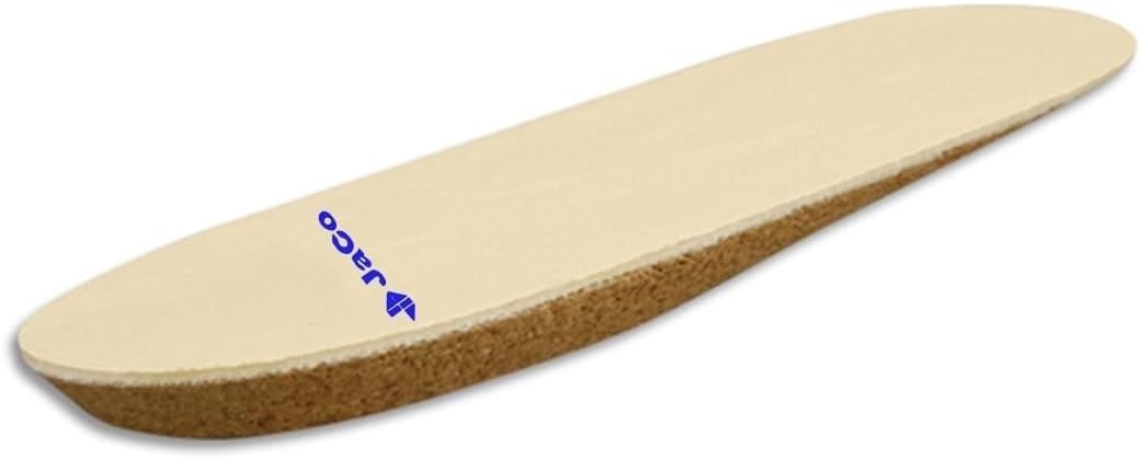 | Cork Heel Lift | Small 2¼” Width | 7mm Height | Shoe Inserts | 4-Pack