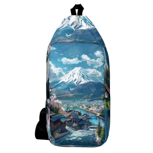 Mochila bandolera cómoda y ligera que libera tus manos en viajes y caminatas
