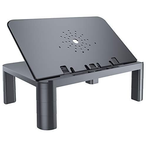 Preisvergleich Produktbild HFTEK Laptop Ständer, Monitorständer höhenverstellbarer Bildschirmständer (HF04MR)