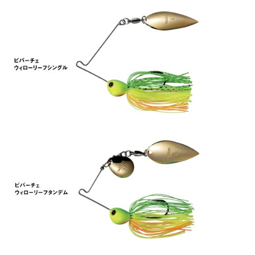 スミス(SMITH LTD) スピナーベイト ビバーチェ ウィローリーフシングル 1/3oz 9g アユ #05 AY 2枚目