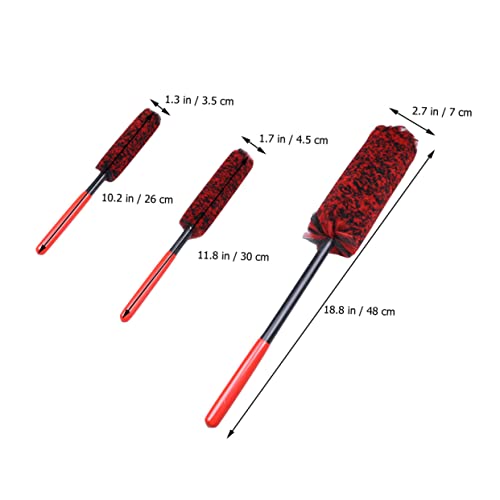 Vaguelly Escova De Limpeza De Roda Escovas De Roda Para Limpeza De Jantes Limpador De Pneu Ferrament