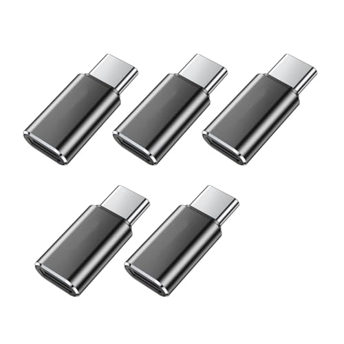 5pcs USB C Adapter Type C to Female Converter Charging