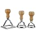 Ensemble d’emporte-pièce à Raviolis, FantasyDay Lot de 3 Moules a Chaussons Acier Inoxydable Ustensiles pour pâtes Moule et Pâte Pression Boulette Pie Maker Wrapper Découpe Pâte Accessoires de Cuisine