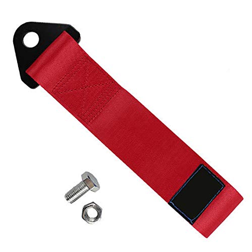 Sangle De Remorquage Crochet De Remorquage En Nylon Corde De Remorquage De Voiture Sangle De Remorquage Universelle Corde De Dépannage Aide Au Remorquage Boucle De Dérive Rallye Bumper Trailer Cover