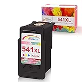 cl-541xl nachfüllen Hohe Qualität: Die Canon CL-541XL Tintenpatronen von INKMAKE bestehen aus qualitativ hochwertigen, kompatiblen neuen Chips, die eine gute Erkennung, stabile und zuverlässige Leistung, eine hohe Tintenqualität und klare Druckergebnisse bieten.