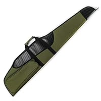 GUGULUZA Gewehrtasche Waffentasche Gepolsterte mit Trageriemen Tasche für Langwaffen Luftgewehr Gewehr Jagd, Armeegrün 130cm
