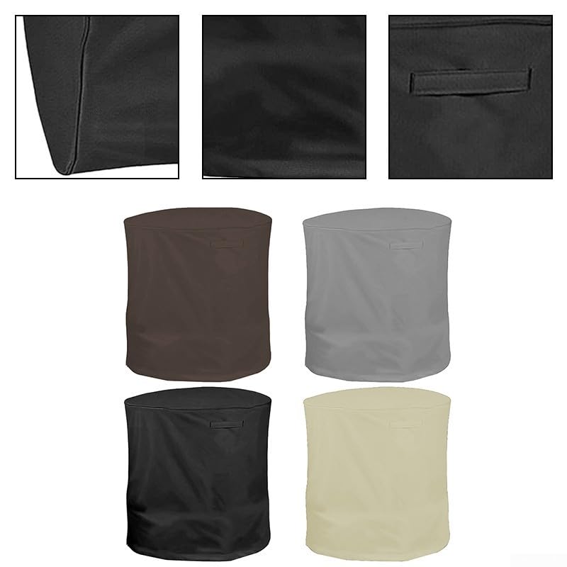 Housse de protection pour broyeur de bois - Noir - Imperméable - Résistante à la poussière - Housse de protection étanche à la poussière - Tissu Oxford 420D - 85 x 110 cm - Noir
