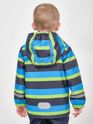Boys' Warm Fleece-Lined Jacket - Water-Repellent & Cozy Rain Jacket with Hood3
